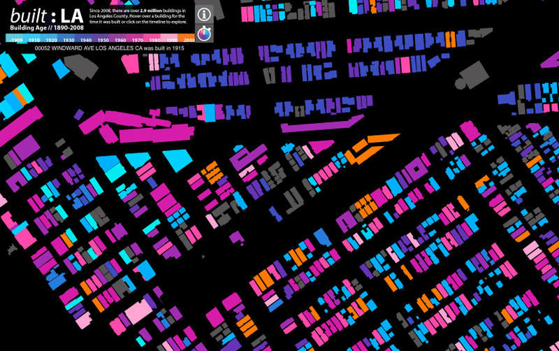 Illustration for article titled Watch How Los Angeles Boomed Over 125 Years With This Gorgeous Map